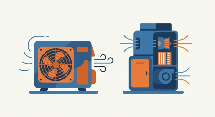 Bomba de Calor vs Caldera de Biomasa: Sostenibilidad y Costes