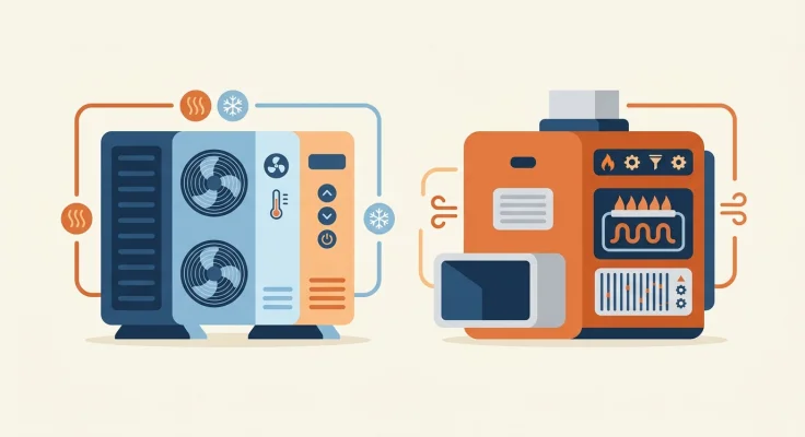 Conductos Centralizados vs Múltiples Splits: Pros y Contras