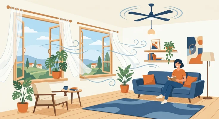 Ventiladores de Techo con Aspas: Confort y Decoración para el Hogar